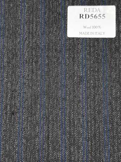 RD5655 REDA Gris × Rayures bleues