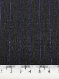 RD5660 REDA à rayures gris et bleu marine[Tissu] HOSOI SYOJI Images supplémentaires