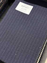 RD5657 REDA rayure bleu marine[Tissu] HOSOI SYOJI Images supplémentaires