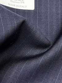 RD5657 REDA rayure bleu marine[Tissu] HOSOI SYOJI Images supplémentaires