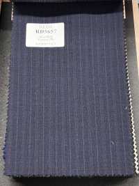 RD5657 REDA rayure bleu marine[Tissu] HOSOI SYOJI Images supplémentaires