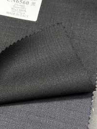 CN6560 CANONICO Super110's noir uni[Textile] HOSOI SYOJI Images supplémentaires