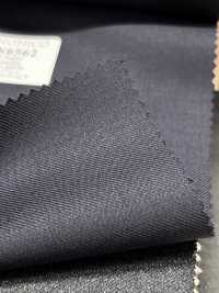CN6562 CANONICO Super110's bleu marine foncé uni[Textile] HOSOI SYOJI Images supplémentaires