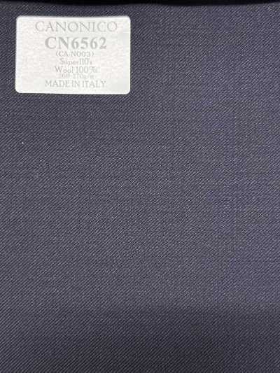 CN6562 CANONICO Super110's bleu marine foncé uni