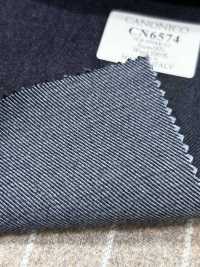 CN6574 CANONICO Super 110's denim bleu marine[Textile] HOSOI SYOJI Images supplémentaires