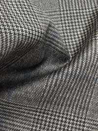 CN5572 CANONICO Super 110's à carreaux marron × bleu[Textile] HOSOI SYOJI Images supplémentaires