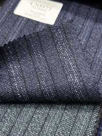 CN5573 CANONICO Super 110's rayure bleue[Textile] HOSOI SYOJI Images supplémentaires