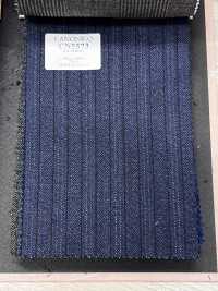 CN5573 CANONICO Super 110's rayure bleue[Textile] HOSOI SYOJI Images supplémentaires