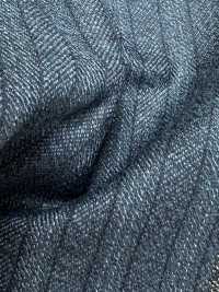 CN5574 CANONICO Super110's rayure turquoise[Textile] HOSOI SYOJI Images supplémentaires