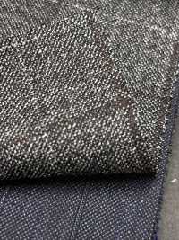 CN5575 CANONICO Super110's à carreaux gris × marron[Textile] HOSOI SYOJI Images supplémentaires