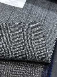 CN5578 CANONICO Super 110's rayure grise[Textile] HOSOI SYOJI Images supplémentaires