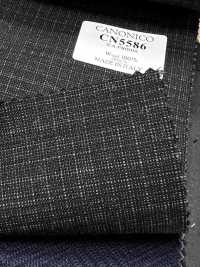 CN5586 CANONICO Super 110's à carreaux olive[Textile] HOSOI SYOJI Images supplémentaires