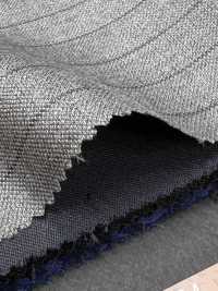 AF5546 Alfred Brown Rayure gris × bleu marine[Textile] HOSOI SYOJI Images supplémentaires