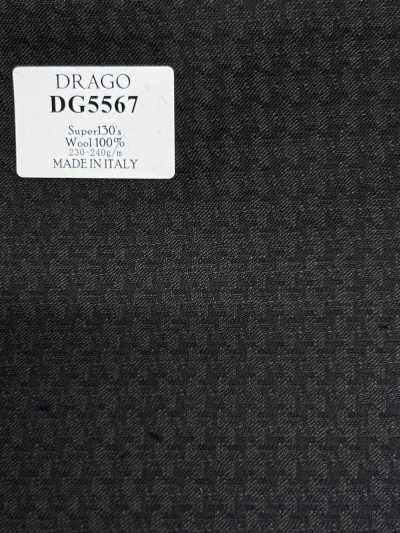 DG5567 DRAGO Super 130s bleu marine foncé à pied-de-poule