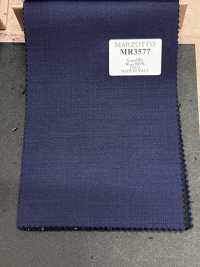 MR3577 MARZOTTO Super110's Bleu uni[Tissu] HOSOI SYOJI Images supplémentaires