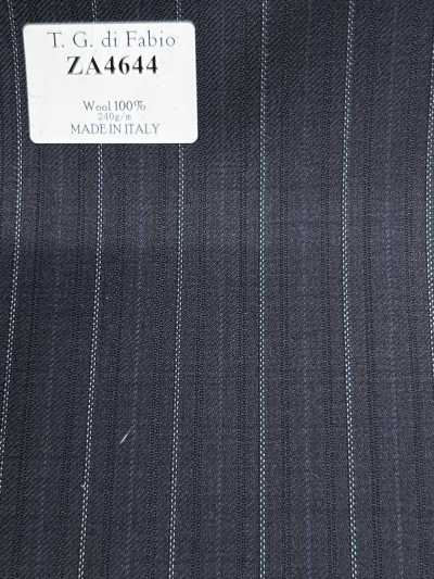 ZA4644 T.G. Di FABIO Bleu marine foncé x rayure bleue