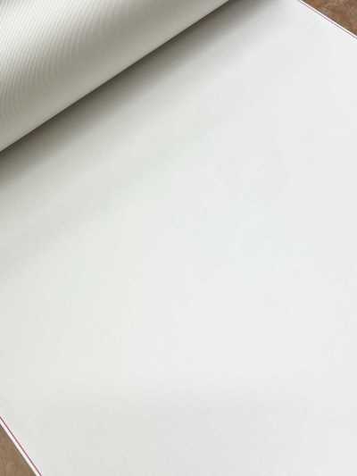 203 Tissu haiken à double face en tissage mixte, fabriqué au Japon, blanc