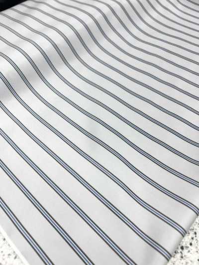 400合 Doublure de manche 400 g, rayure sur fond gris
