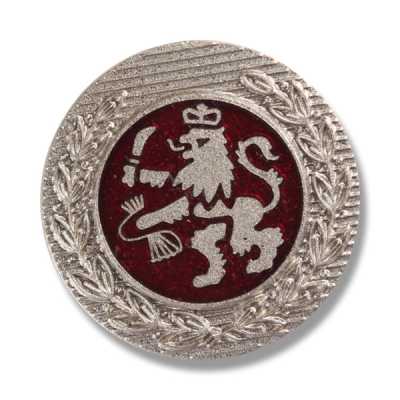 600(P20) Bouton en métal argenté fabriqué au Japon pour costumes et vestes