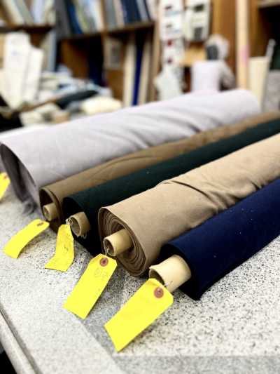 9900 9900 Kanhachi Velours sergé, 6 variations de couleur