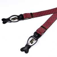 AT-2387-WI Bretelles Albert Thurston petit motif 35MM bordeaux[Accessoires de cérémonie] ALBERT THURSTON Images supplémentaires