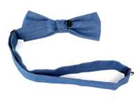BF-D01 Cravate Papillon Denim Coton Pima Bleu[Accessoires Formels] Yamamoto(EXCY) Sous-photo
