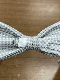 BFK-985 Soie Domestique Jacquard Kencho Thaïlande Moss Stitch Pattern Gris Clair[Accessoires Formels] Yamamoto(EXCY) Sous-photo
