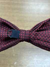 BFK-987 Jacquard Soie Domestique Épée Papillon Motif Point De Mousse Thaï Rouge Vin[Accessoires Formels] Yamamoto(EXCY) Sous-photo