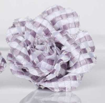 BTA-21 Boutonnière jacquard à carreaux vichy fabriquée au Japon