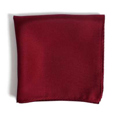 CF-1115 Fabriqué au Japon, tissage sergé, foulard en soie 16 momme, bordeaux