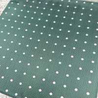 CF-601 100% Soie Domestique Pochette Motif Pois Vert[Accessoires Formels] Yamamoto(EXCY) Sous-photo