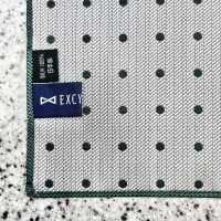 CF-601 100% Soie Domestique Pochette Motif Pois Vert[Accessoires Formels] Yamamoto(EXCY) Sous-photo