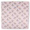 CF-ROSE-PI Pochette de costume imprimée en soie Rose rose