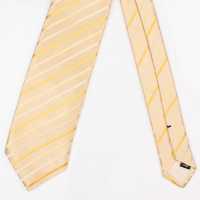 HVN-07 VANNERS Cravate Textile Usagée Fait Main Motif Rayé Doré[Accessoires Formels] Yamamoto(EXCY) Sous-photo