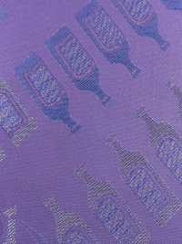 KS1009 [outlet] Doublure 100 % Cupro Teintée, Fabriquée à Fujiyoshida, Motif Bouteille[Garniture] Sous-photo