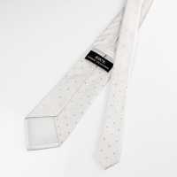 NE-38 Made In Japan Cravate Formelle Pois Blanc Cassé[Accessoires Formels] Yamamoto(EXCY) Sous-photo
