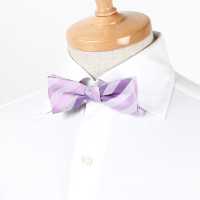 RBF-07 Fabriqué Au Royaume-Uni Ringhart Textile Striped Purple Bow Tie[Accessoires Formels] Yamamoto(EXCY) Sous-photo