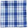 RCF-02 Made In England Ringhart Textile Used Plaid Pochette De Costume Bleue