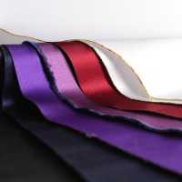 V970 Châle Britannique En Satin De Soie Pure Label Silk[Textile] VANNERS Sous-photo