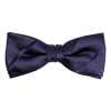 VBF-20 Nœud papillon en tissu VANNERS, à rayures, bleu marine