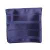 VCF-20 Pochette confectionnée avec le tissu VANNERS, à rayures, bleu marine