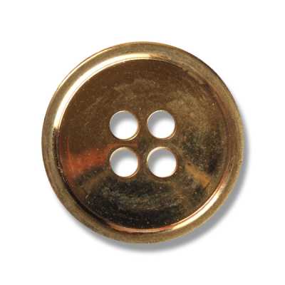 YS20 Bouton en métal fabriqué au Japon pour costumes et vestes, doré