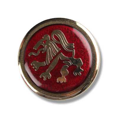 YS31 Bouton en métal fabriqué au Japon pour costumes et vestes, doré