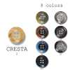 クレスタ Boutons en polyester pour costumes et vestes