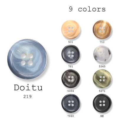 ドイツ Boutons en polyester pour costumes et vestes [Déstockage]