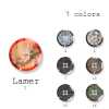 ラメール Boutons en polyester fabriqués au Japon pour costumes et vestes